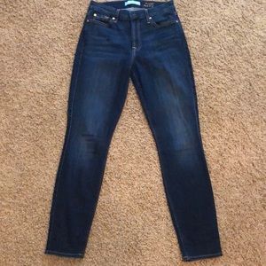 7 for all Mankind b(air) ankle skinny jeans